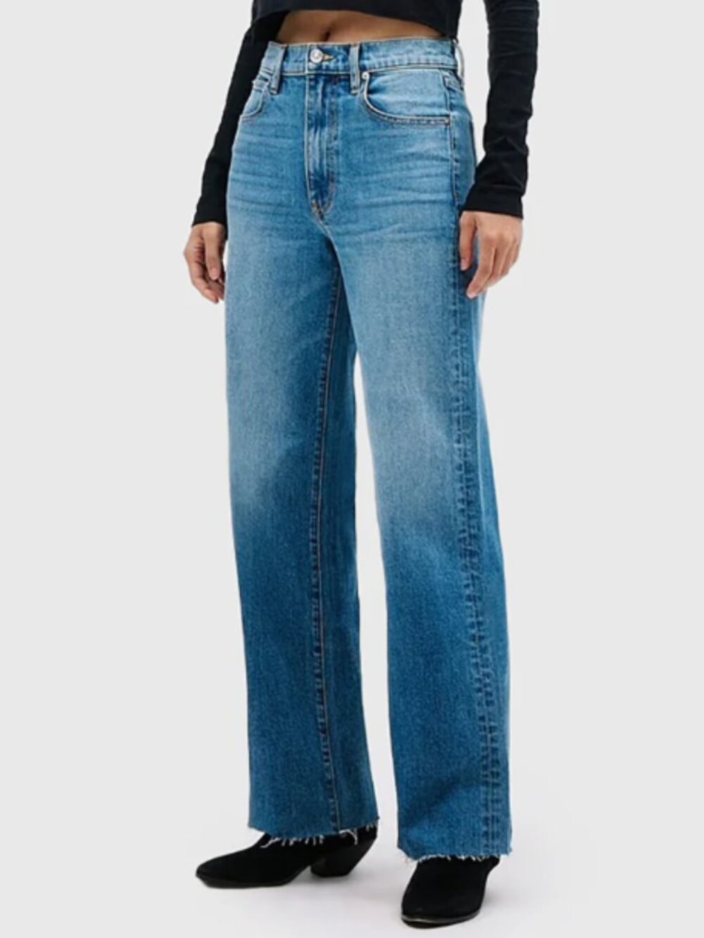 SLVRLAKE  Women's Grace High Rise Wide Leg Jean
